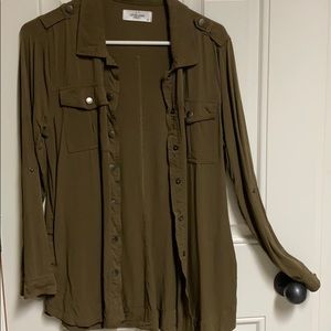 CJLA Green Button Down